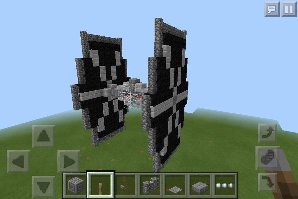 Minecraft Tie Fighter Star Wars Amino