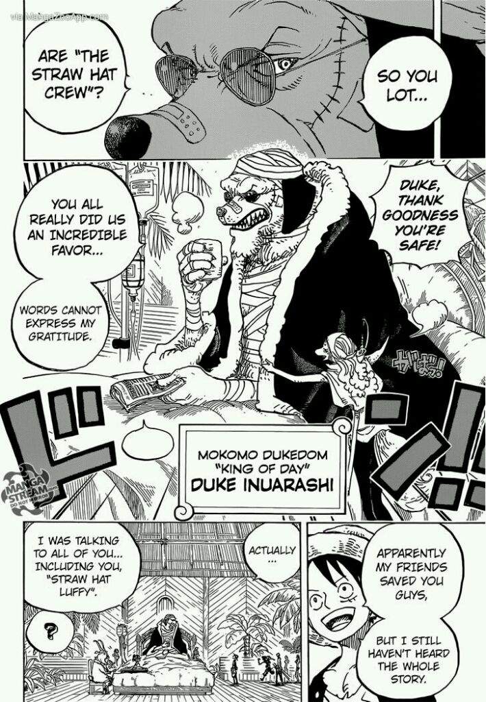 One Piece Zou Arc Manga Chapter 808 Anime Amino