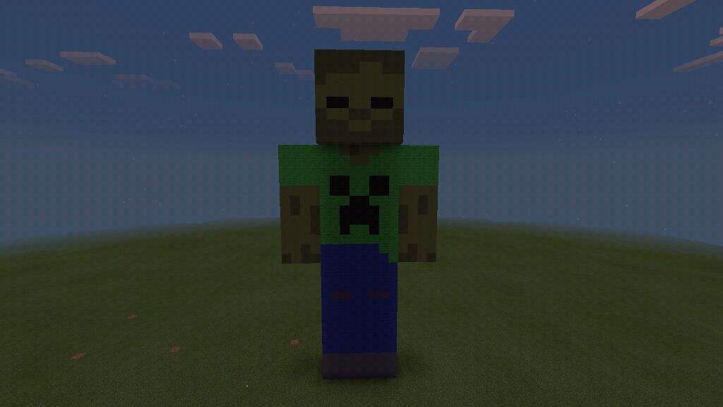 Minecraft Zombie Creeper Skin