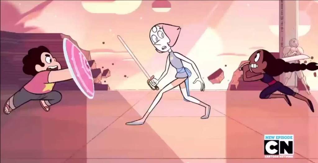 While Pearl and Connie had been sword training Steven thought that it was g...