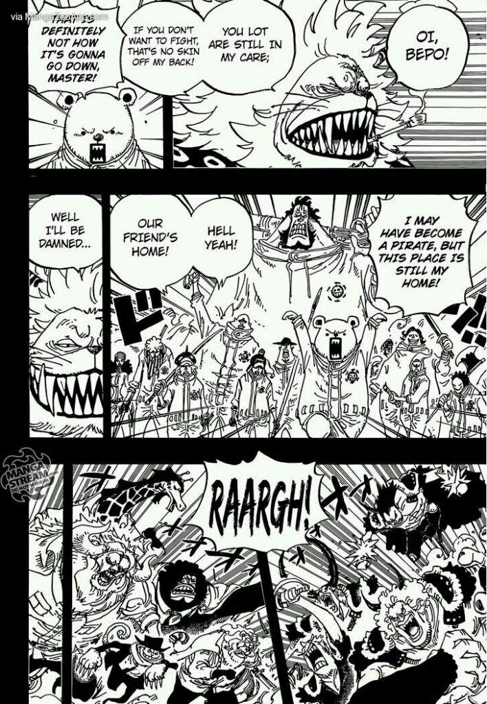 One Piece Zou Arc Manga Chapter 810 811 Anime Amino