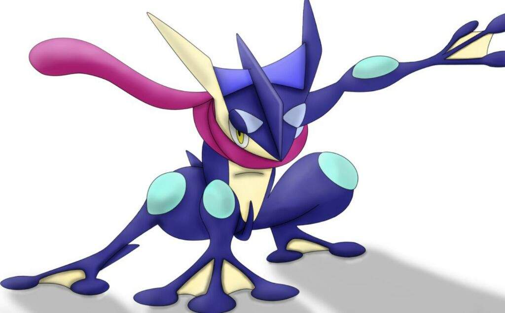 Greninja is a ultimate ninja fighter perfect for the game he may be the per...
