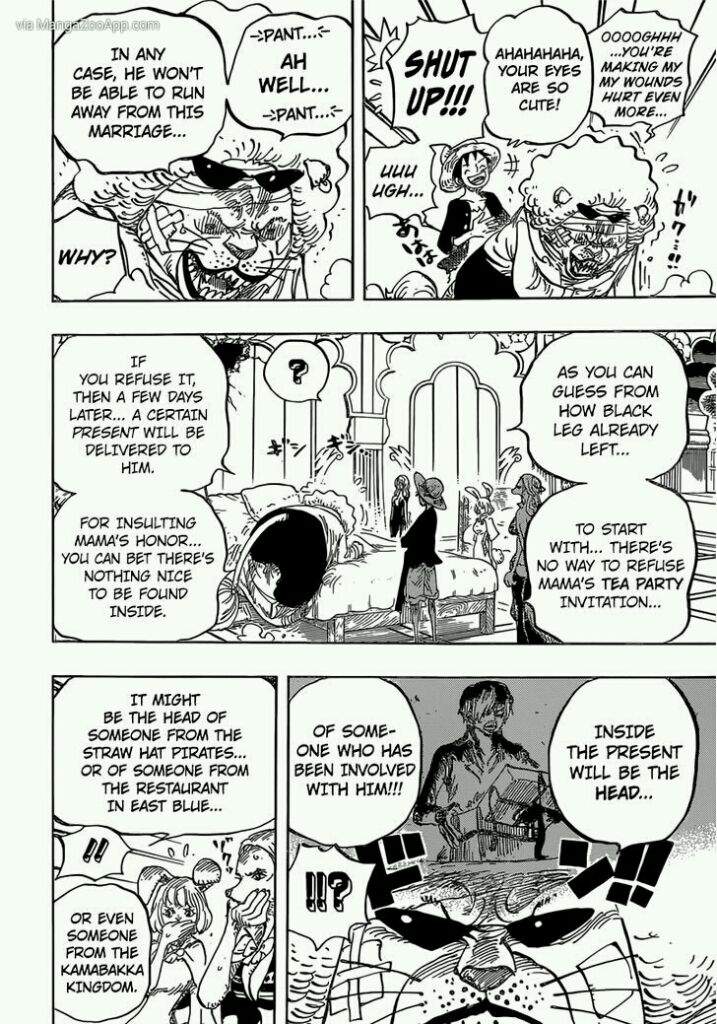 One Piece Zou Arc Manga Chapter 815 Anime Amino