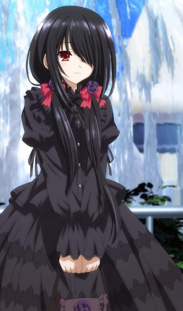 Black Hair Red Eyes | Anime Amino