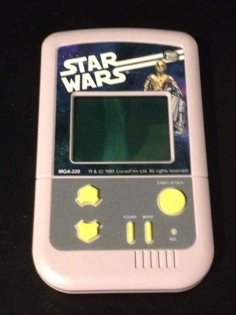star wars handheld game