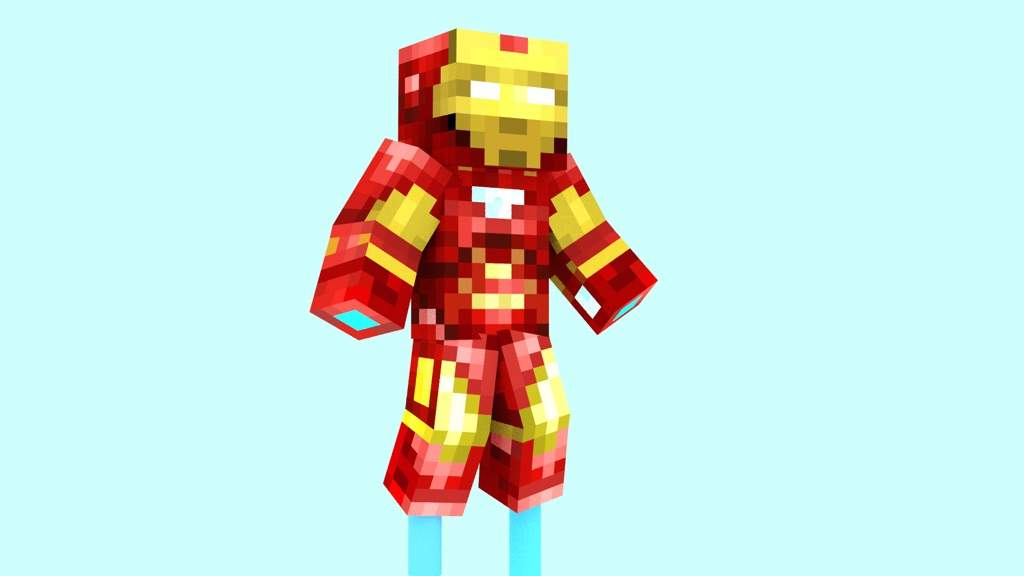 SH Series Render 5!!| Iron Man| | Minecraft Amino