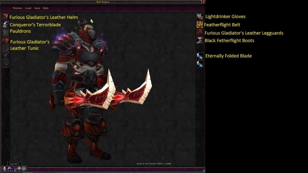 Transmog Red Mercenary Wow Amino