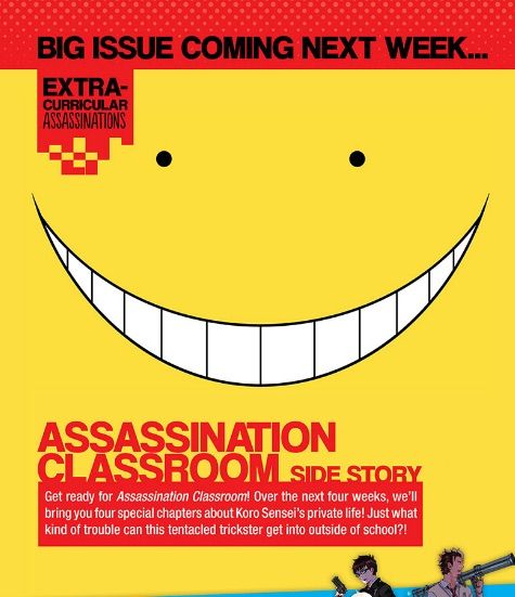 English Shonen Jump Announces Plans For Assassination Classroom Side Story And Offers Glimpse At New Naruto Manga Anime Amino
