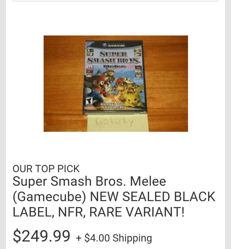 Super smash bros melee