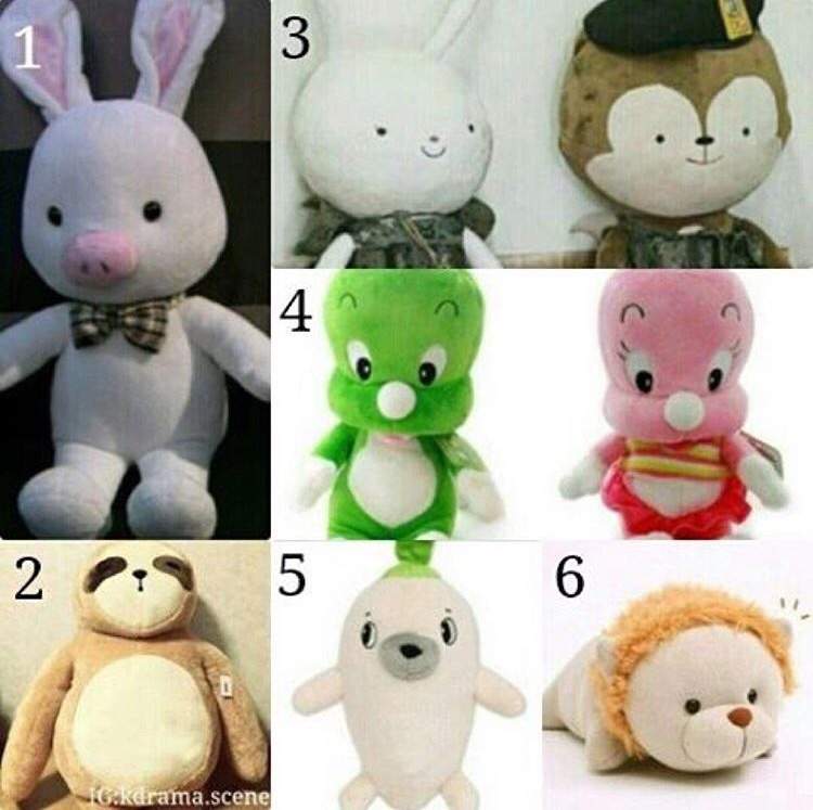 kdrama stuffed toys