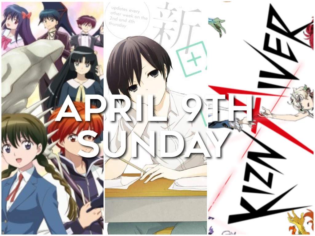 YOUR SPRING ANIME SCHEDULE Anime Amino