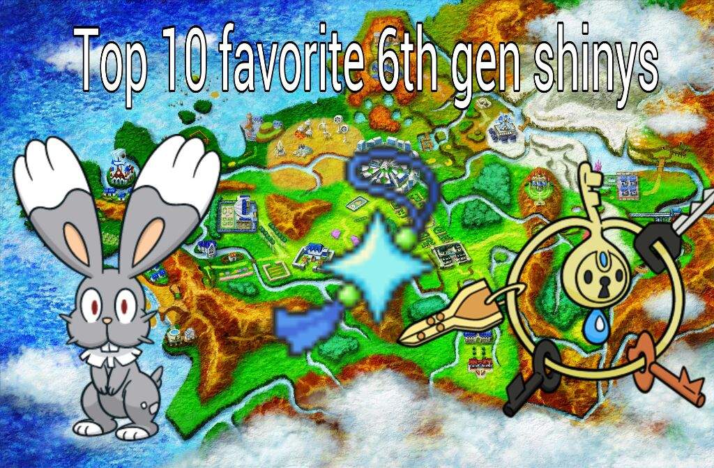 My Top 10 Favorite 6th Gen Shiny Pokemon Pokemon Amino