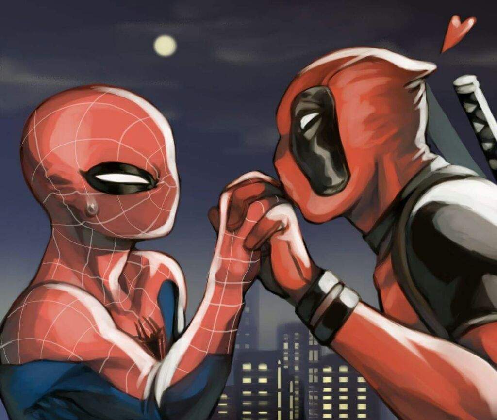 Especial De La Pareja Spideypool •anime• Amino 7476