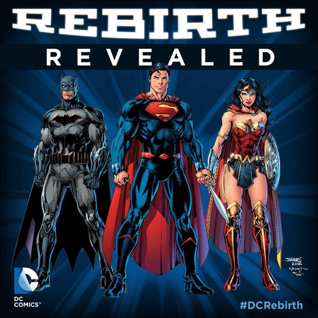 dc rebirth trade paperbacks