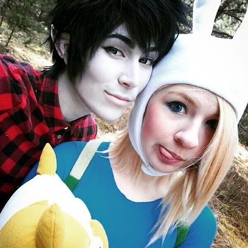 Marshall lee and Fionna | Cosplay Amino