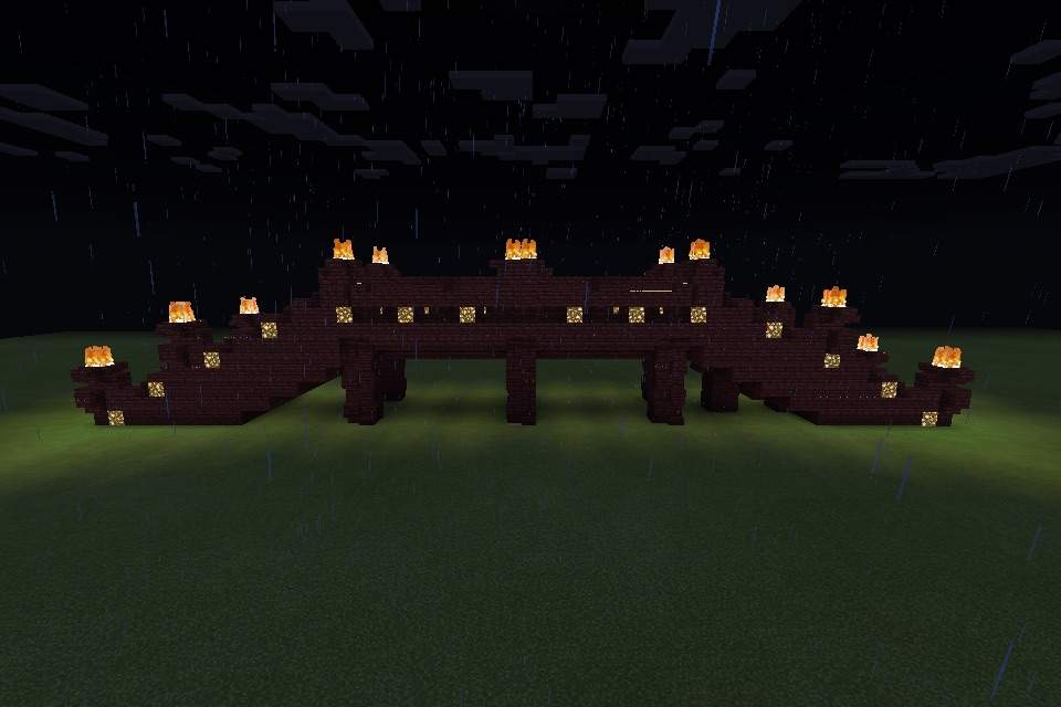 Nether Bridge Build Minecraft Amino
