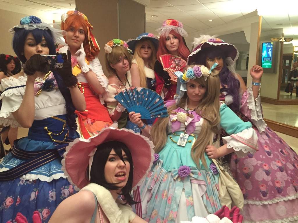 Love Live Ballgown Group @ Kitacon Karnival | Cosplay Amino