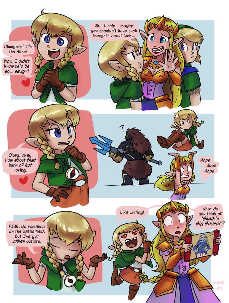 Cia And Linkle Are My Twi Favorite Hyrule Warriors Characters Forreasons Zelda Amino 1031