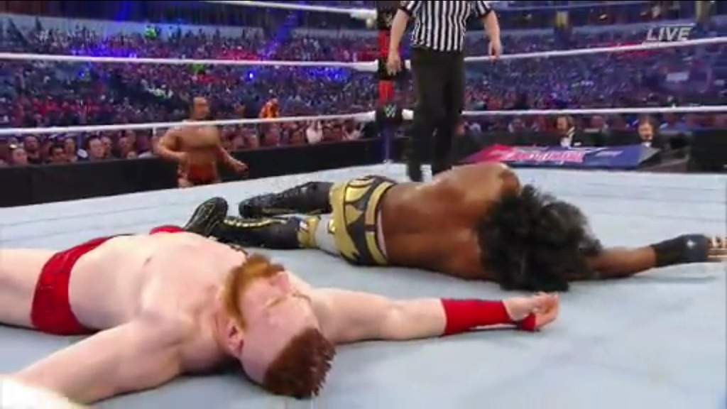 wwe wrestlers knocked out