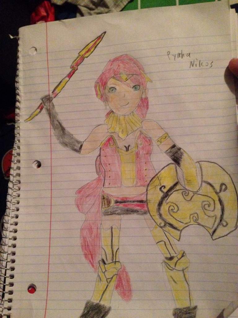 Pyrrha Nikos Drawing | Anime Amino