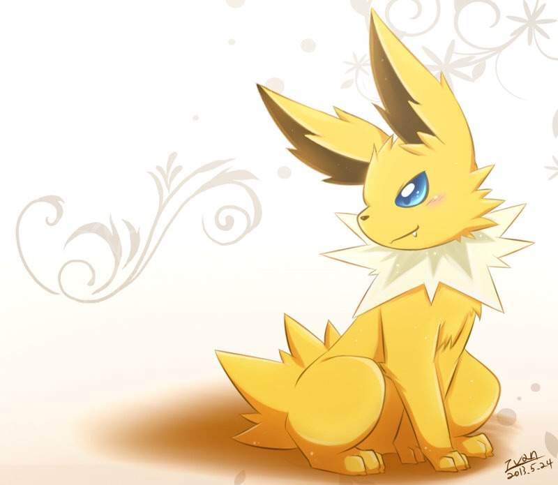 afternoon with eevee jolteon