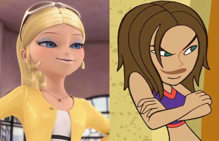 Miraculous Ladybug And Kim Possible Character Comparisons