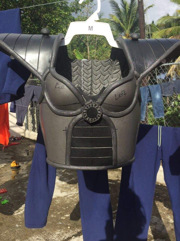 saiyan body armor