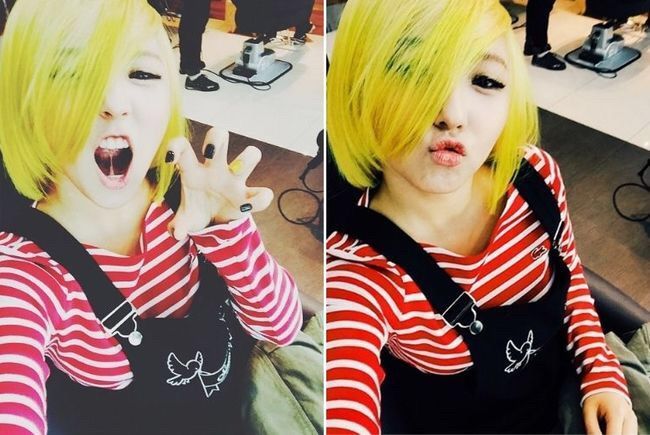 45+ Kpop Idols Yellow Hair PNG - Goya