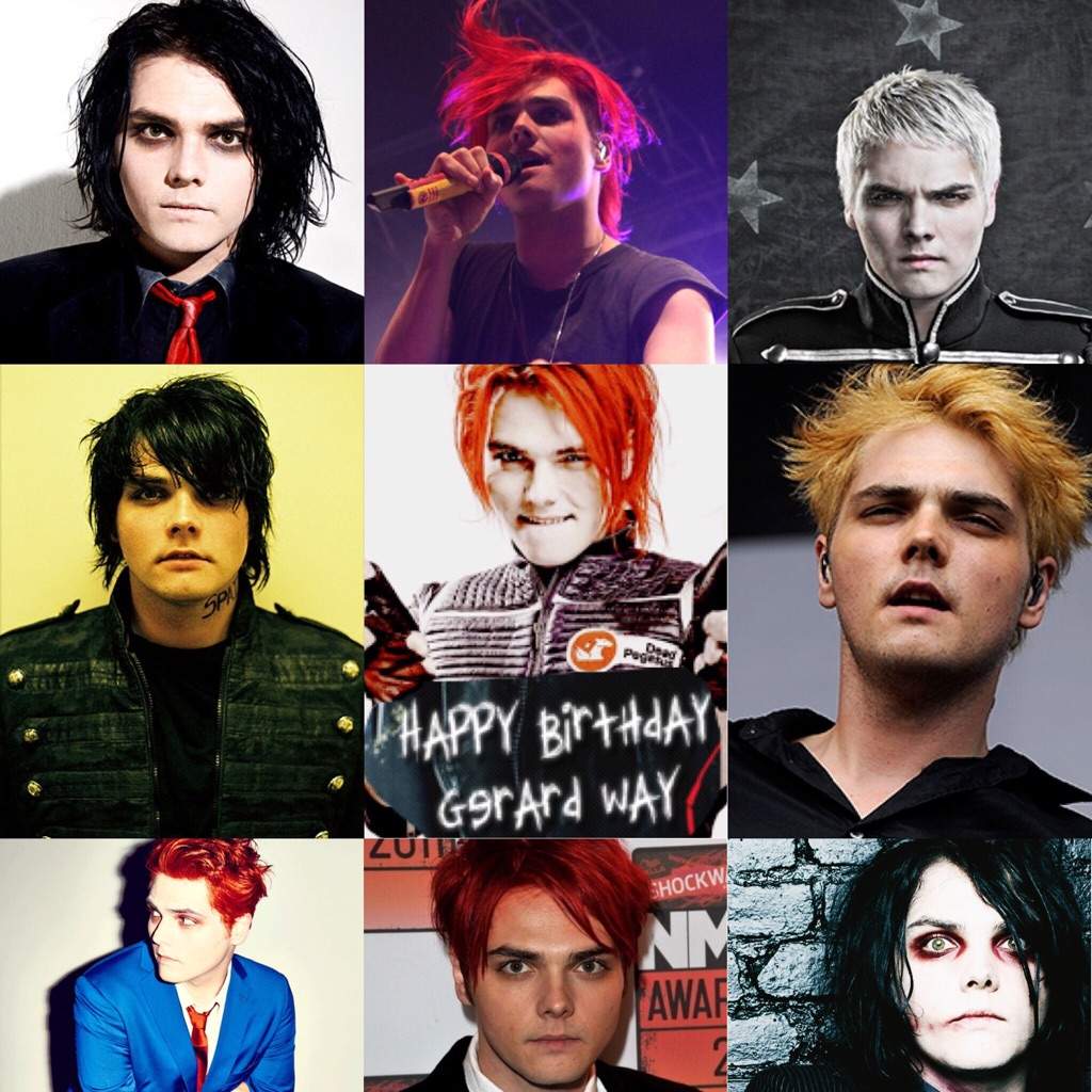 Yes, today (April 9) is the birthday of Gerard Way! 