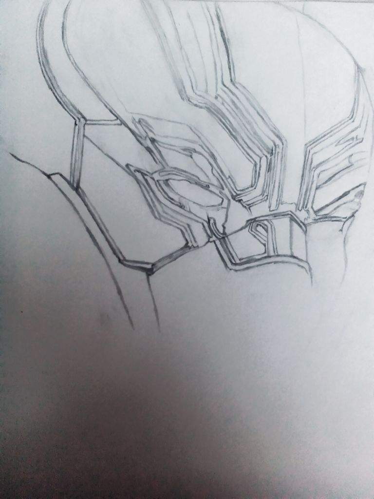 Black Panther Drawing (step by step) | Comics Amino