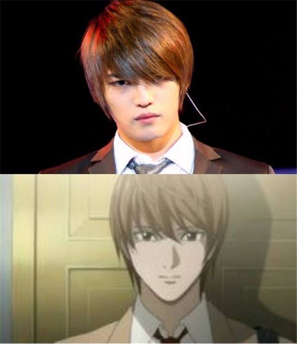 Kpop anime look alikes
