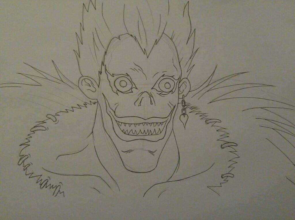 Ryuk Drawing Pencil - Suave Wallpaper