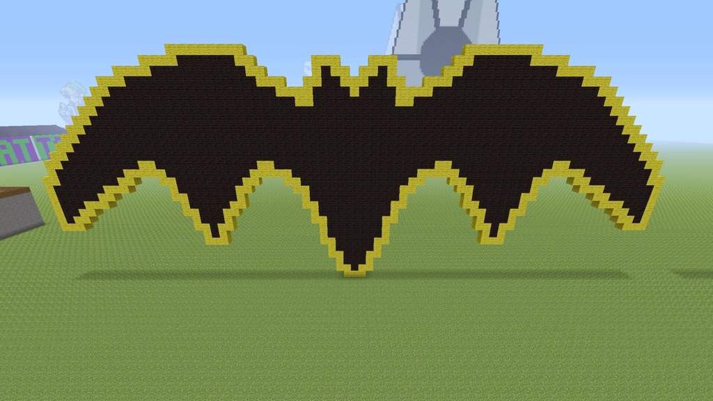 Nightwing And Batman Logos In Minecraft Comics Amino