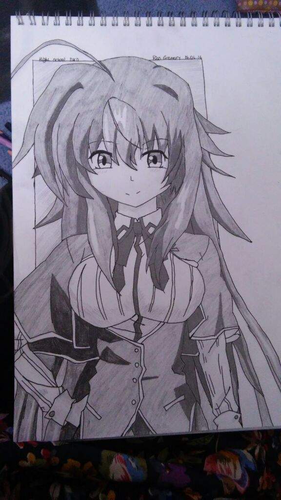 Rias Gremory Drawing- | Anime Amino