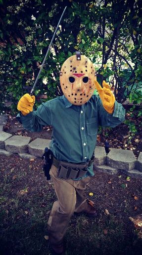 Friday the 13th Part 6 Jason Lives costume for my 6 yr old son ...