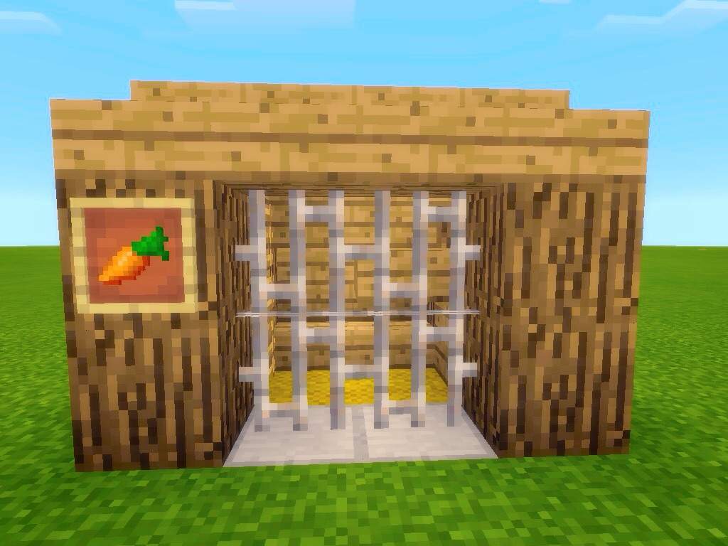 How to Make Rabbit Pens | Minecraft Amino