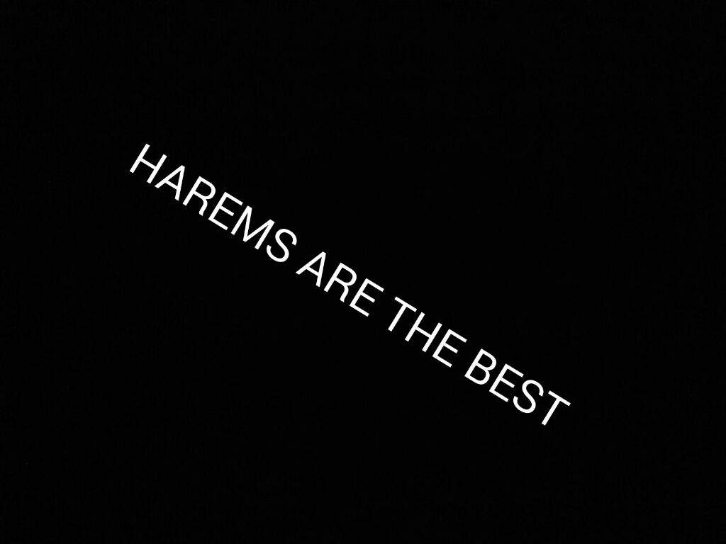Harems= Best genre ever. WHY? | Anime Amino