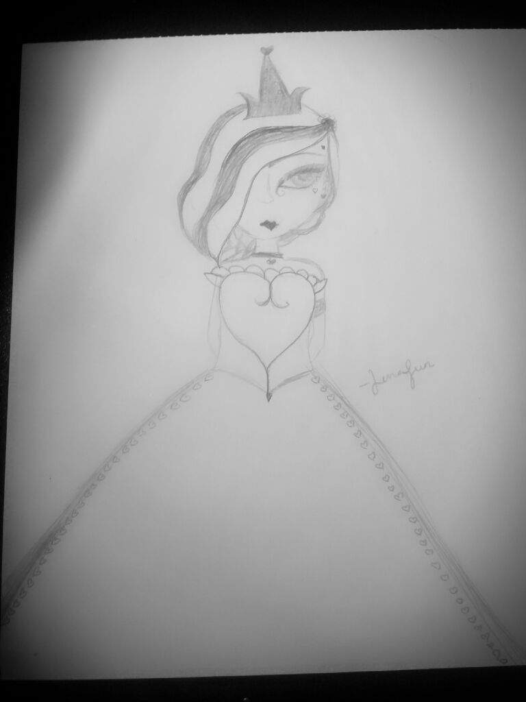 1st Drawing Queen Of Hearts Cartoon Amino