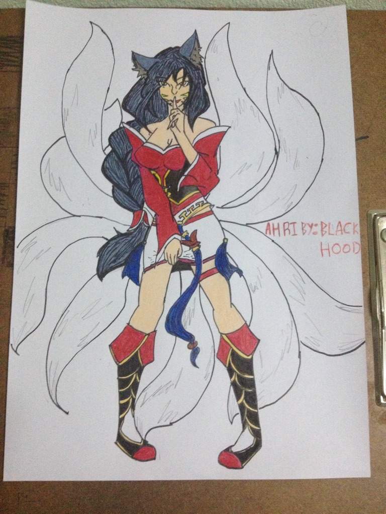 Ahri draw^•w•^ | League Of Legends Official Amino