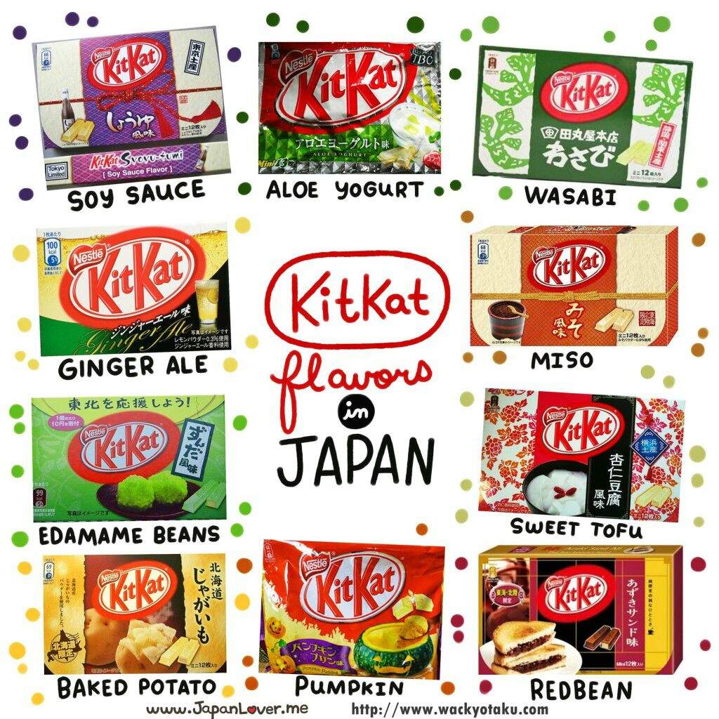 Kit Kats in Japan + a review Japan Amino