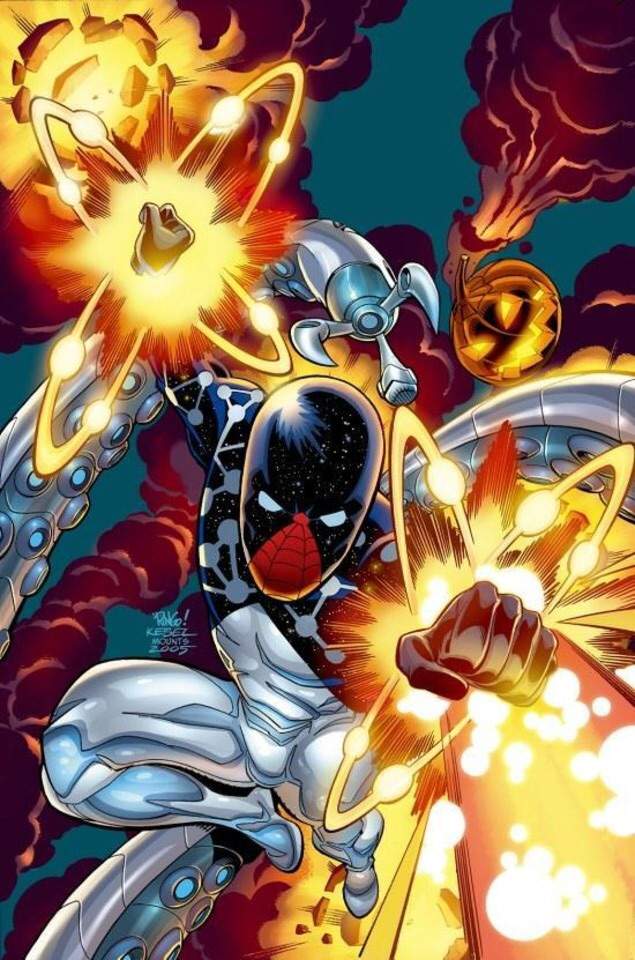 Cosmic Spider & Sentry (Void) VS ION (Sodam Yat) & H'el | Comics Amino