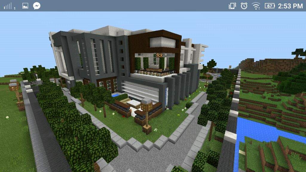 MCPE  HUGE Modern Mansion - JoshVs' Mansion  Minecraft Amino
