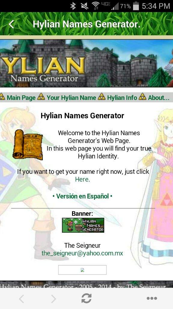 Hylian Name Generator Zelda Amino