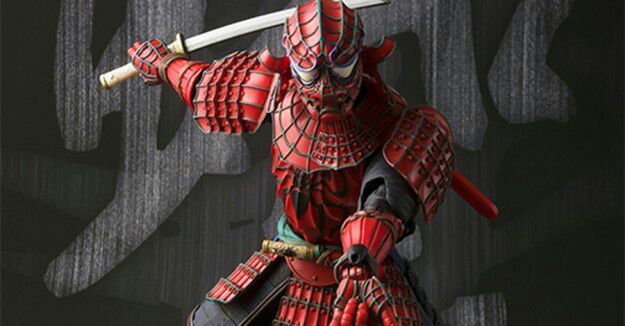 samurai spider man action figure