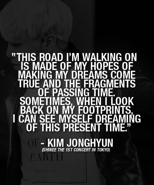 Jonghyun Quote's Appreciation | K-Pop Amino