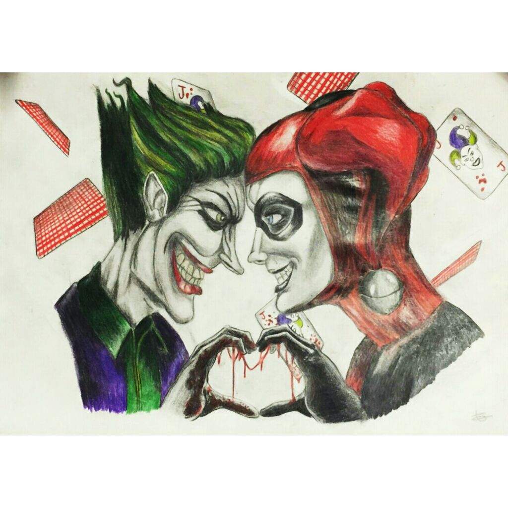 The Joker And Harley Quinn Draw Comics Amino