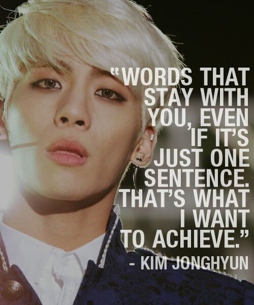 Jonghyun Quote's Appreciation | K-Pop Amino