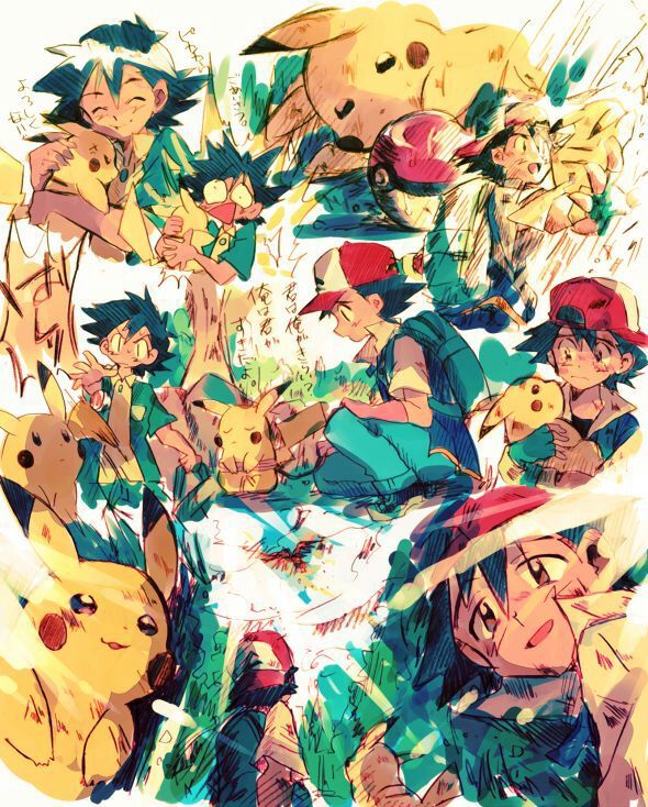 Ash and Pikachu best friends forever | Pokémon Amino