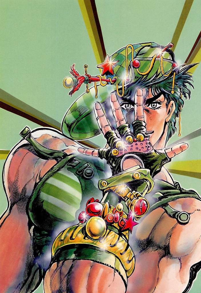 Jonathan Joestar - L'aventure bizarre de Jojo pose