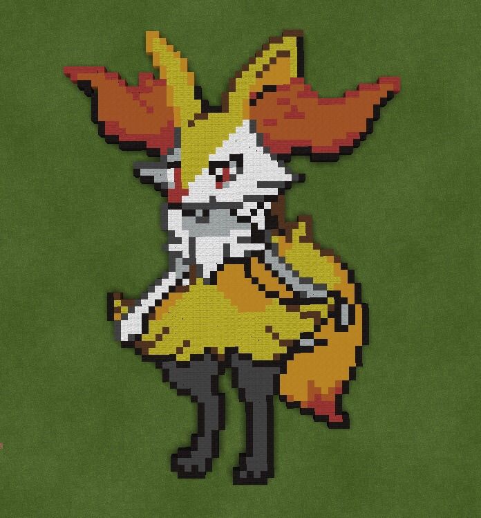 Fennekin Pixel Art